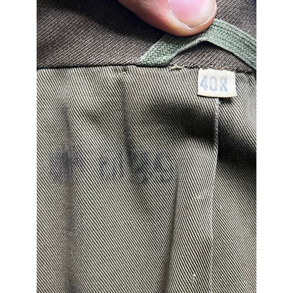 WWII US Army Ike Jacket 1945 Field Wool OD Sz 40R Curlee Clothing Co Vintage - Picture 8 of 16